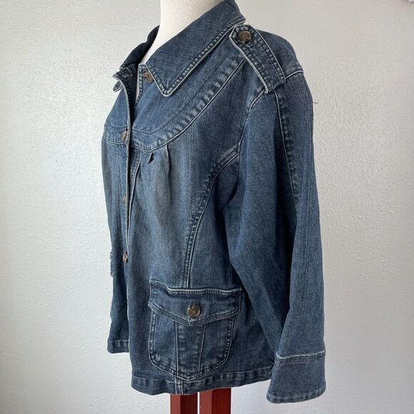 Motto Denim Style Jacket Size 2X EUC - Picture 4 of 6